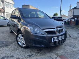 Vauxhall Zafira 2011 Grey DU60LLN EXCLUSIV 5-Door Mpv 1.6