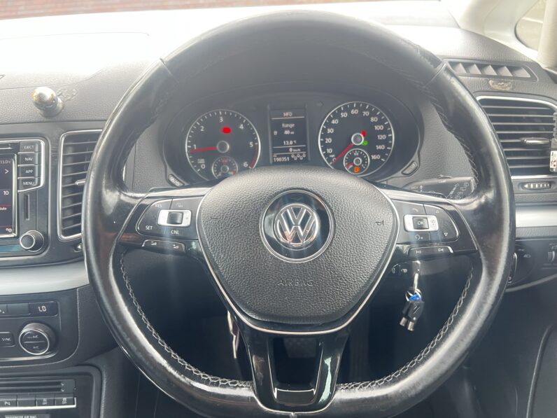 Volkswagen Sharan 2017 Silver WN67CRX SE NAV TDI BLUEMOTION TECHNOLOGY DSG 5-Door Mpv