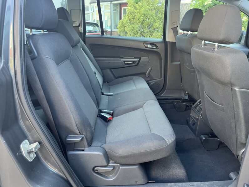 Vauxhall Zafira 2011 Grey DU60LLN EXCLUSIV 5-Door Mpv 1.6