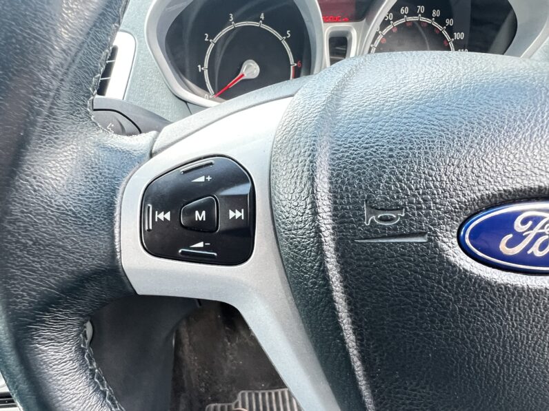 Ford Fiesta 2009 Green SL09NBE ZETEC 5-Door Hatchback