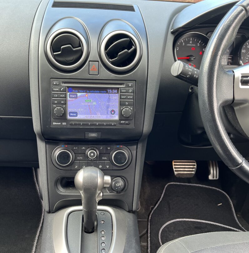 Nissan Qashqai 2012 Black DE62UNR N-TEC PLUS 5-Door