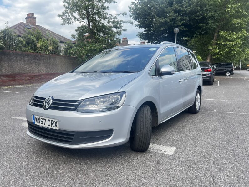Volkswagen Sharan 2017 Silver WN67CRX SE NAV TDI BLUEMOTION TECHNOLOGY DSG 5-Door Mpv