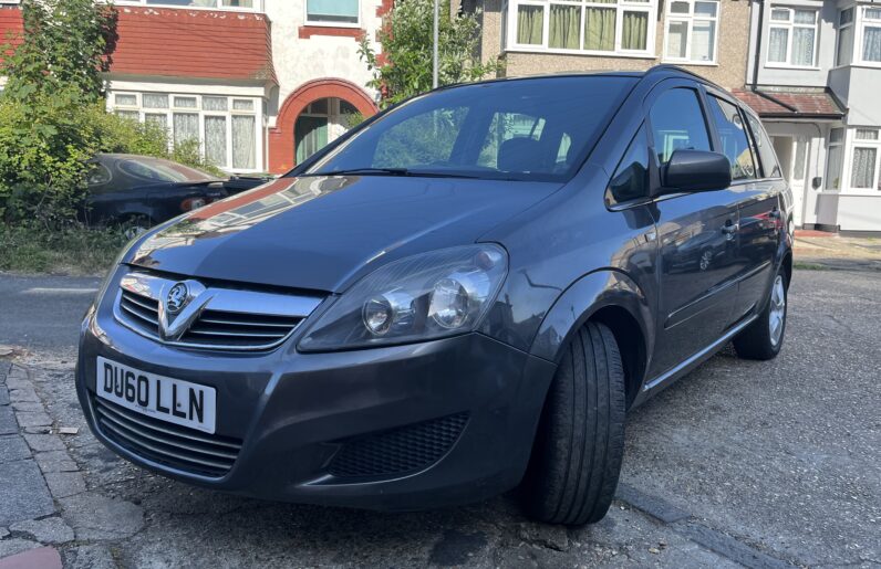 Vauxhall Zafira 2011 Grey DU60LLN EXCLUSIV 5-Door Mpv 1.6