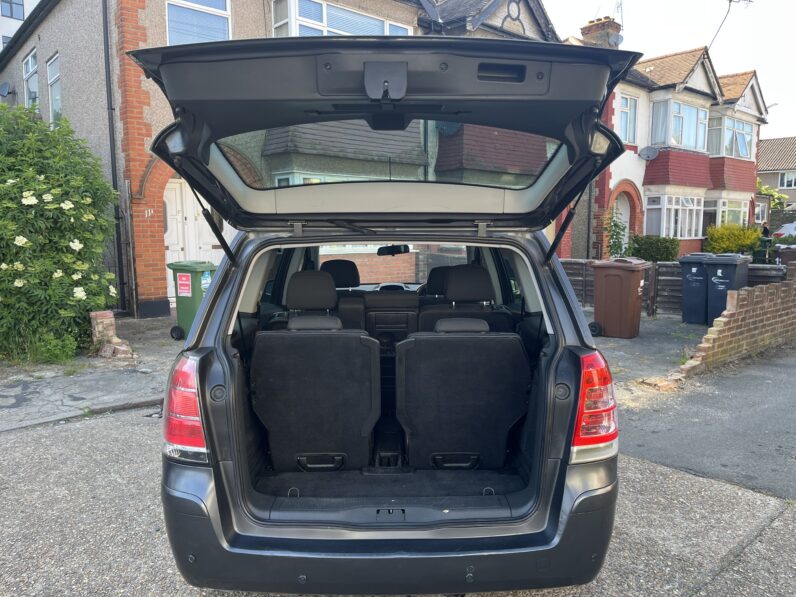 Vauxhall Zafira 2011 Grey DU60LLN EXCLUSIV 5-Door Mpv 1.6