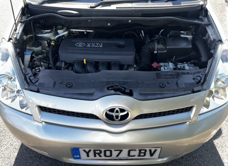 Toyota Corolla Verso 2007 Silver T3 VVT-I 5-Door Mpv