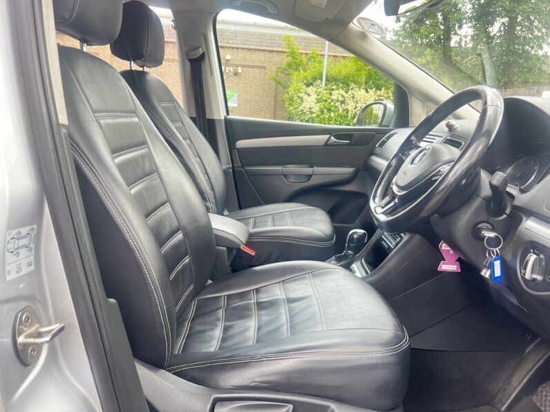 Volkswagen Sharan 2017 Silver WN67CRX SE NAV TDI BLUEMOTION TECHNOLOGY DSG 5-Door Mpv