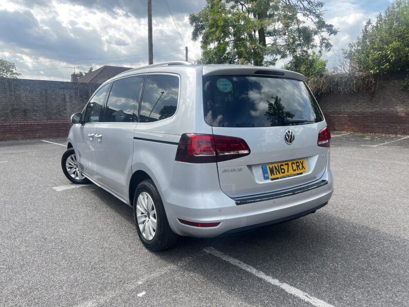 Volkswagen Sharan 2017 Silver WN67CRX SE NAV TDI BLUEMOTION TECHNOLOGY DSG 5-Door Mpv