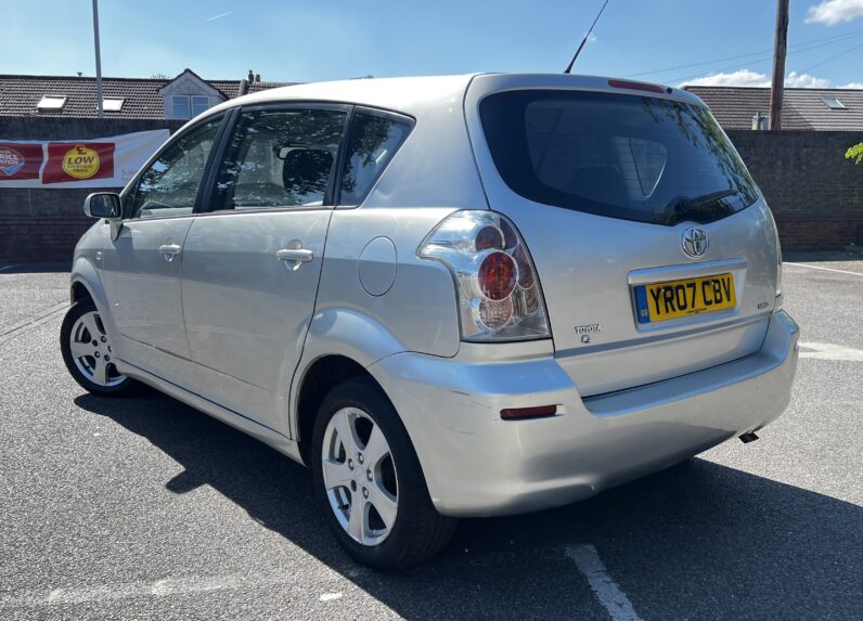 Toyota Corolla Verso 2007 Silver T3 VVT-I 5-Door Mpv