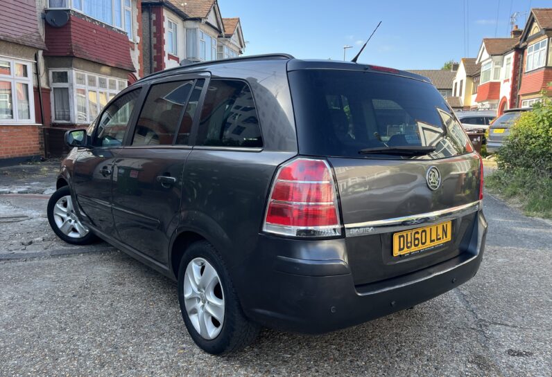 Vauxhall Zafira 2011 Grey DU60LLN EXCLUSIV 5-Door Mpv 1.6