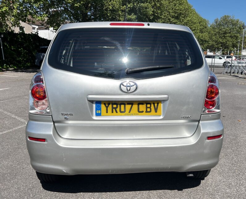Toyota Corolla Verso 2007 Silver T3 VVT-I 5-Door Mpv