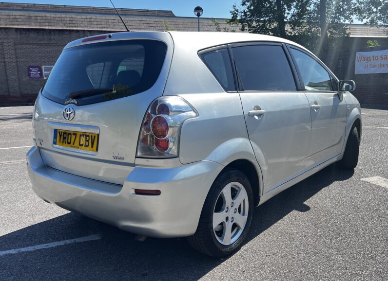 Toyota Corolla Verso 2007 Silver T3 VVT-I 5-Door Mpv