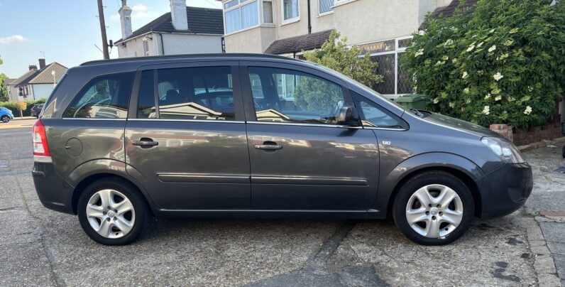 Vauxhall Zafira 2011 Grey DU60LLN EXCLUSIV 5-Door Mpv 1.6
