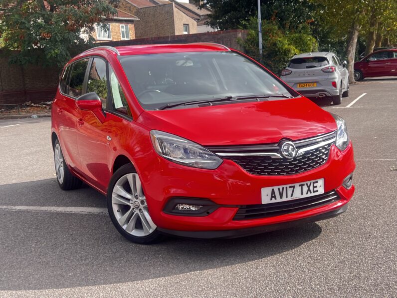 Vauxhall Zafira Tourer 1.4i Turbo SRi Nav Euro 6 5dr AV17TXE